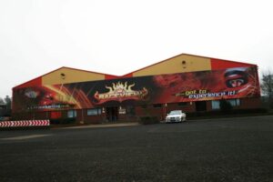 Mesh Advertising Banner for Raceview Go Karting